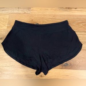Athleta Well Rested Ribbed Sleep Shorts Small